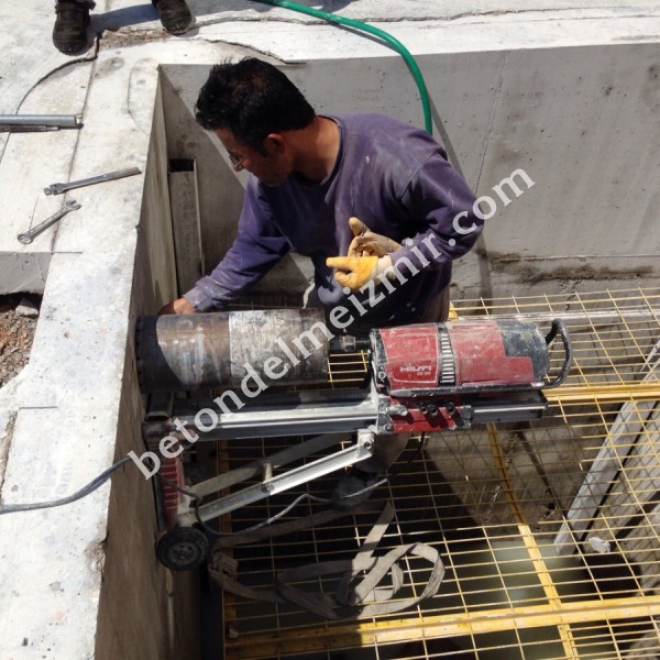 karot ile beton delme