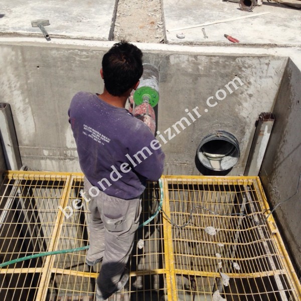 karot ile beton delme